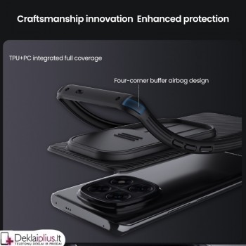 Nillkin Camshield dėklas su kameros apsauga - juodas (Xiaomi Redmi Note 14 Pro 5G/Poco X7 5G) Nillkin Camshield dėklas su kameros apsauga - juodas (Xiaomi Redmi Note 14 Pro 5G/Poco X7 5G)
